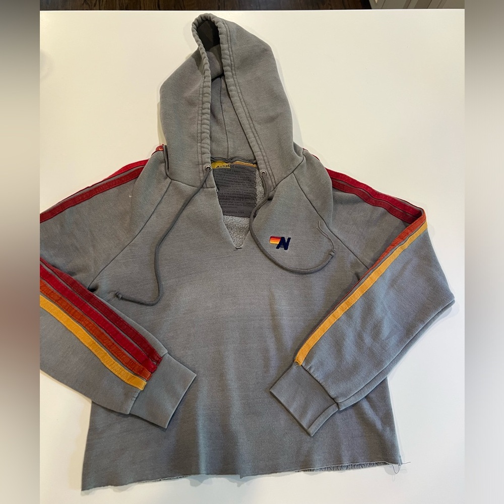 Aviator nation cropped hoodie